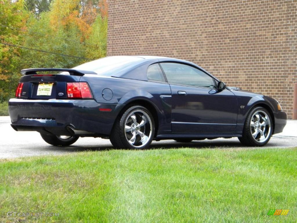 2003 Mustang GT Coupe - True Blue Metallic / Medium Graphite photo #18