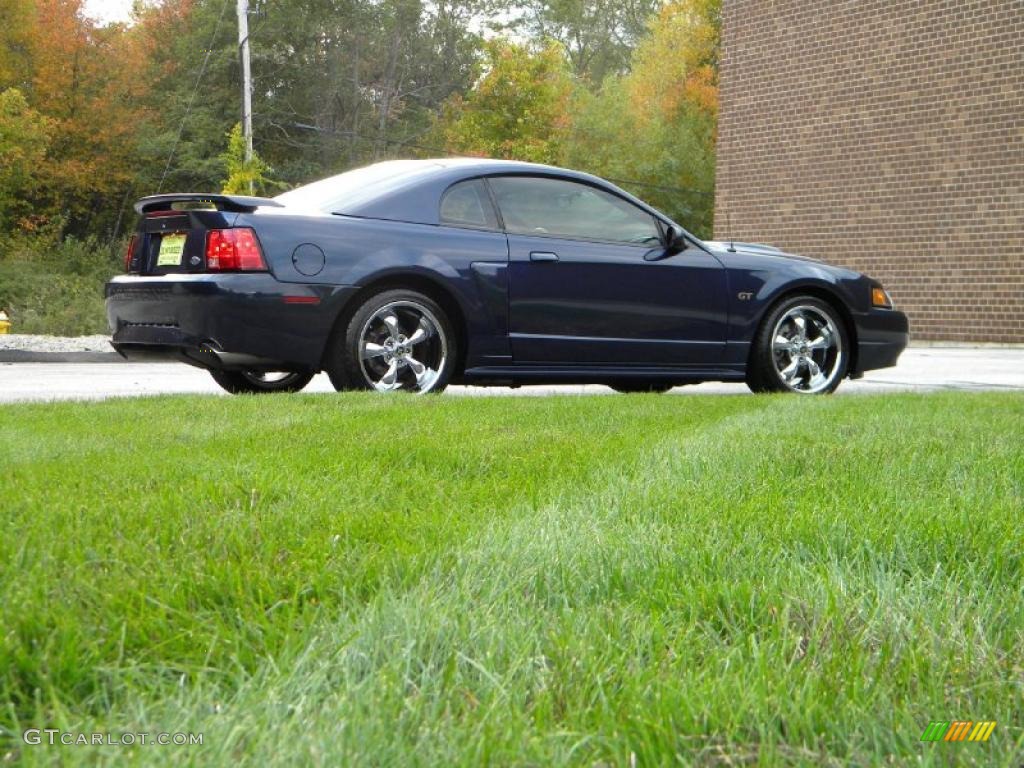 2003 Mustang GT Coupe - True Blue Metallic / Medium Graphite photo #19