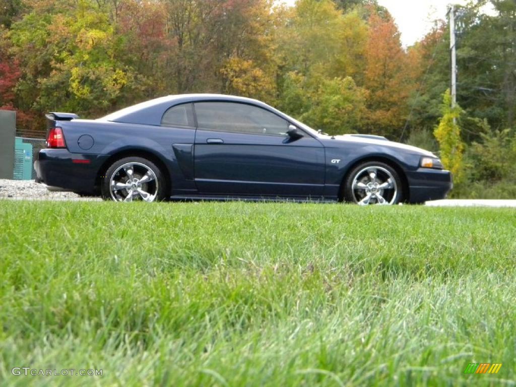2003 Mustang GT Coupe - True Blue Metallic / Medium Graphite photo #20