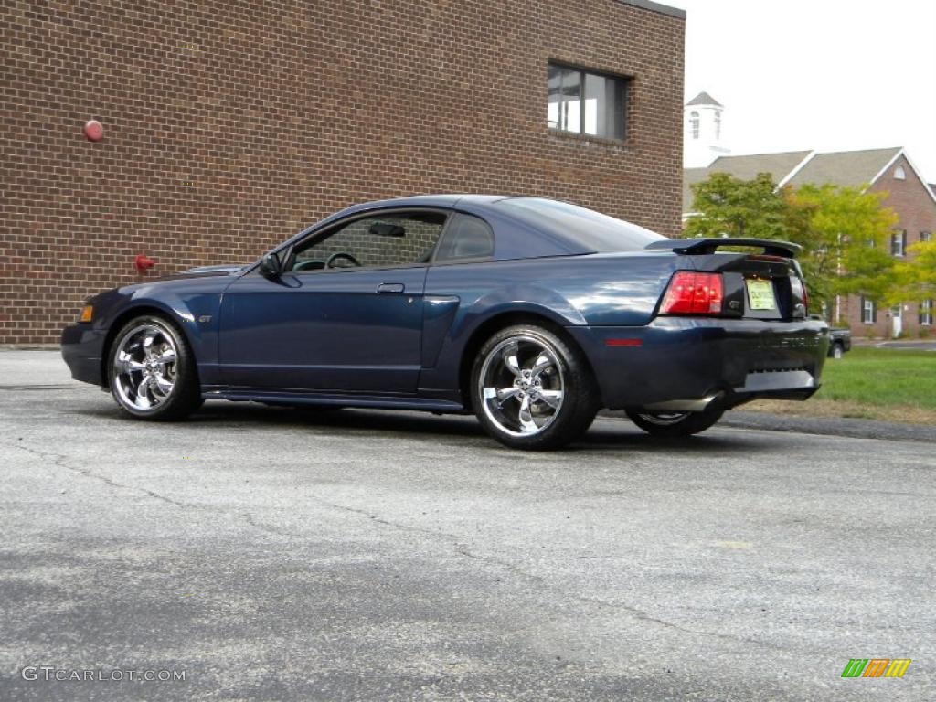 2003 Mustang GT Coupe - True Blue Metallic / Medium Graphite photo #32