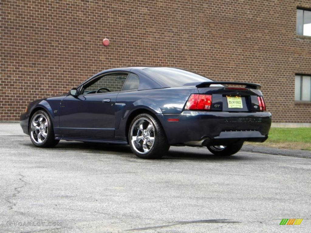 2003 Mustang GT Coupe - True Blue Metallic / Medium Graphite photo #33