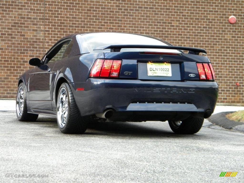 2003 Mustang GT Coupe - True Blue Metallic / Medium Graphite photo #35