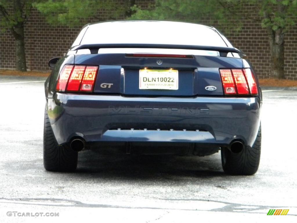 2003 Mustang GT Coupe - True Blue Metallic / Medium Graphite photo #36