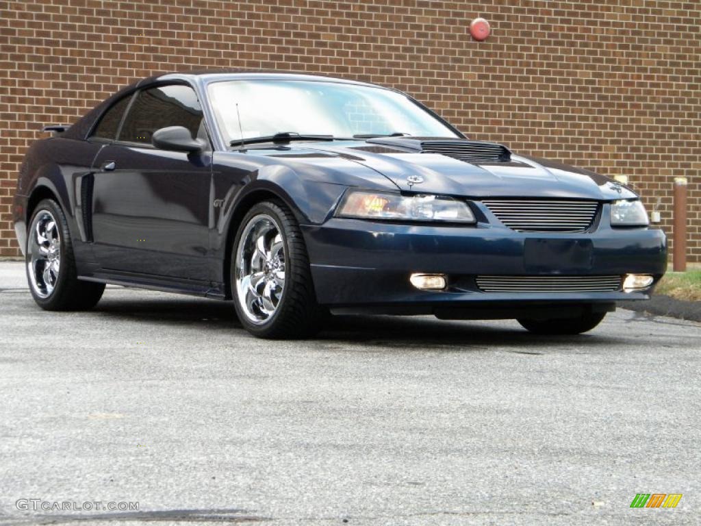 2003 Mustang GT Coupe - True Blue Metallic / Medium Graphite photo #44