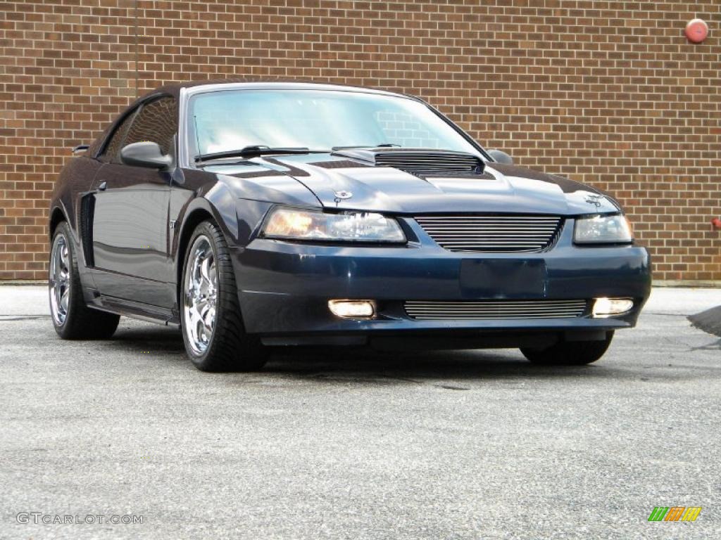 2003 Mustang GT Coupe - True Blue Metallic / Medium Graphite photo #45