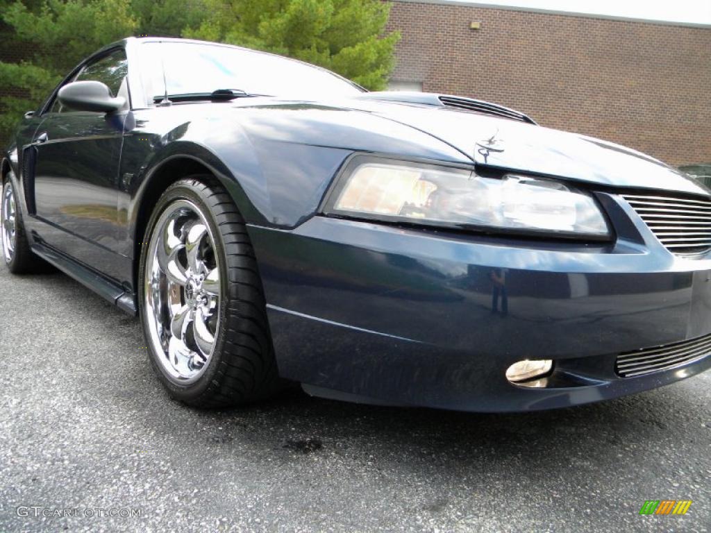 2003 Mustang GT Coupe - True Blue Metallic / Medium Graphite photo #49