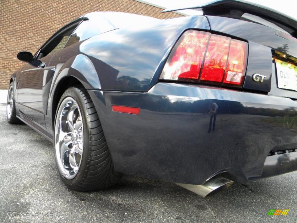 2003 Mustang GT Coupe - True Blue Metallic / Medium Graphite photo #51