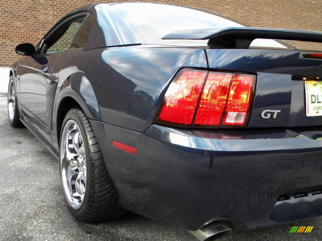 2003 Mustang GT Coupe - True Blue Metallic / Medium Graphite photo #52