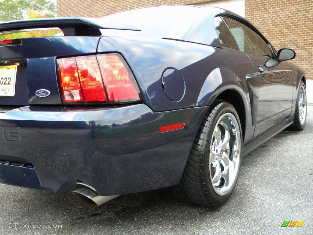 2003 Mustang GT Coupe - True Blue Metallic / Medium Graphite photo #53