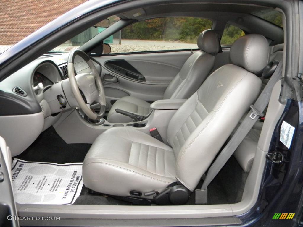 2003 Mustang GT Coupe - True Blue Metallic / Medium Graphite photo #55