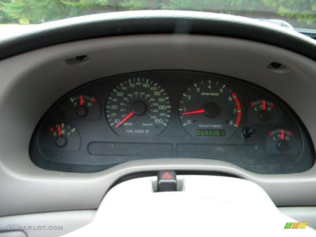 2003 Ford Mustang GT Coupe Gauges Photo #40577561