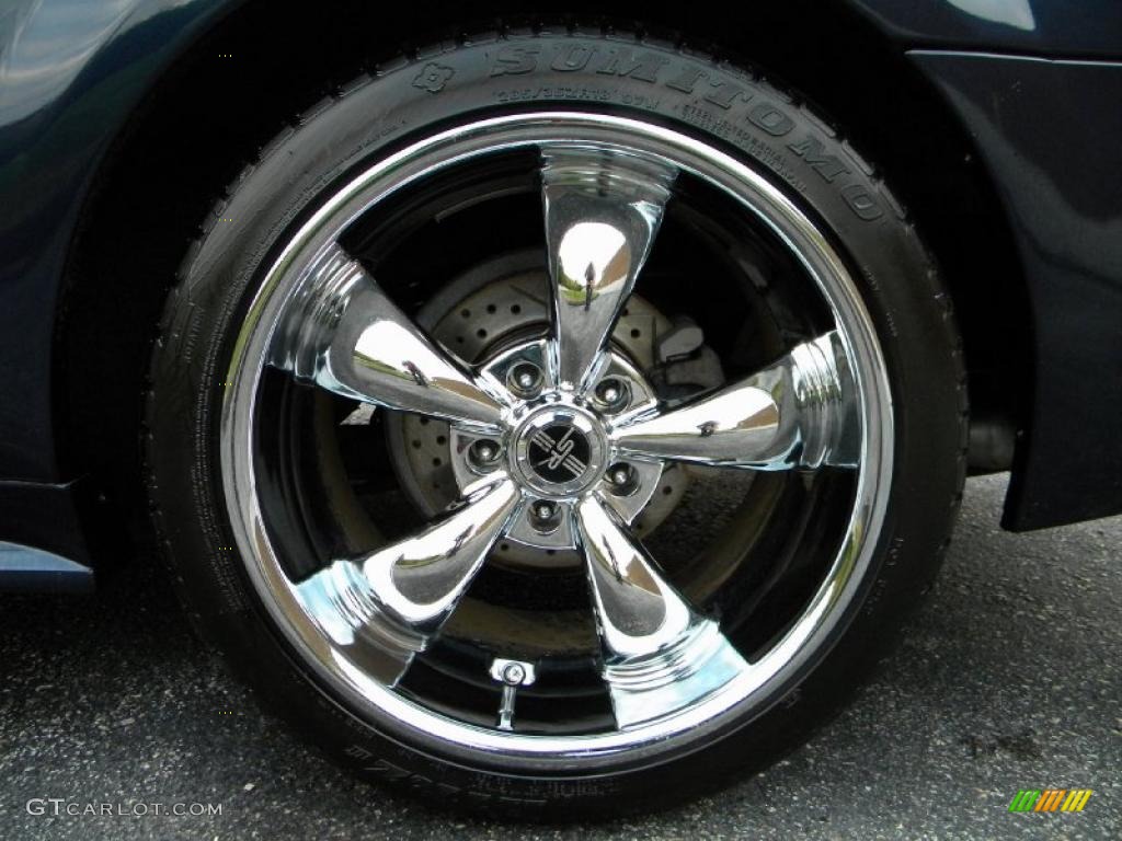 2003 Ford Mustang GT Coupe Custom Wheels Photo #40577693