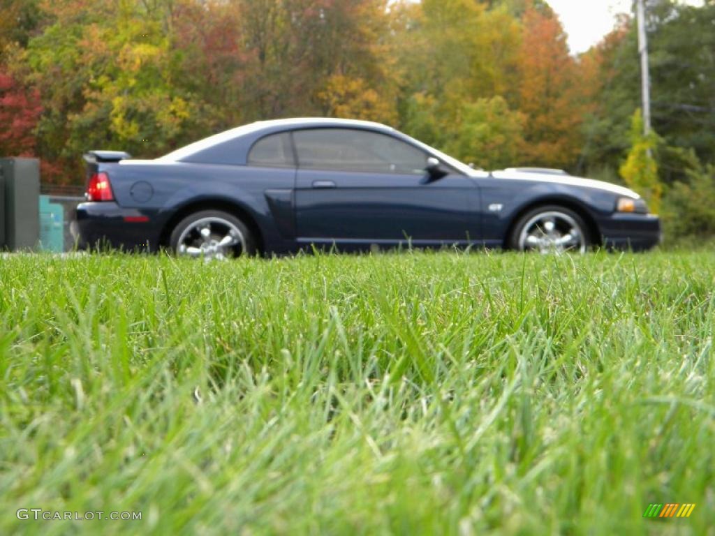 2003 Mustang GT Coupe - True Blue Metallic / Medium Graphite photo #114