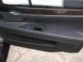 Black Nappa Leather 2010 BMW 7 Series 750Li Sedan Door Panel