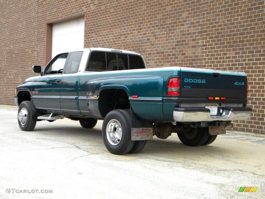 1997 Ram 3500 Laramie Extended Cab 4x4 Dually - Light Driftwood Metallic / Gray photo #7