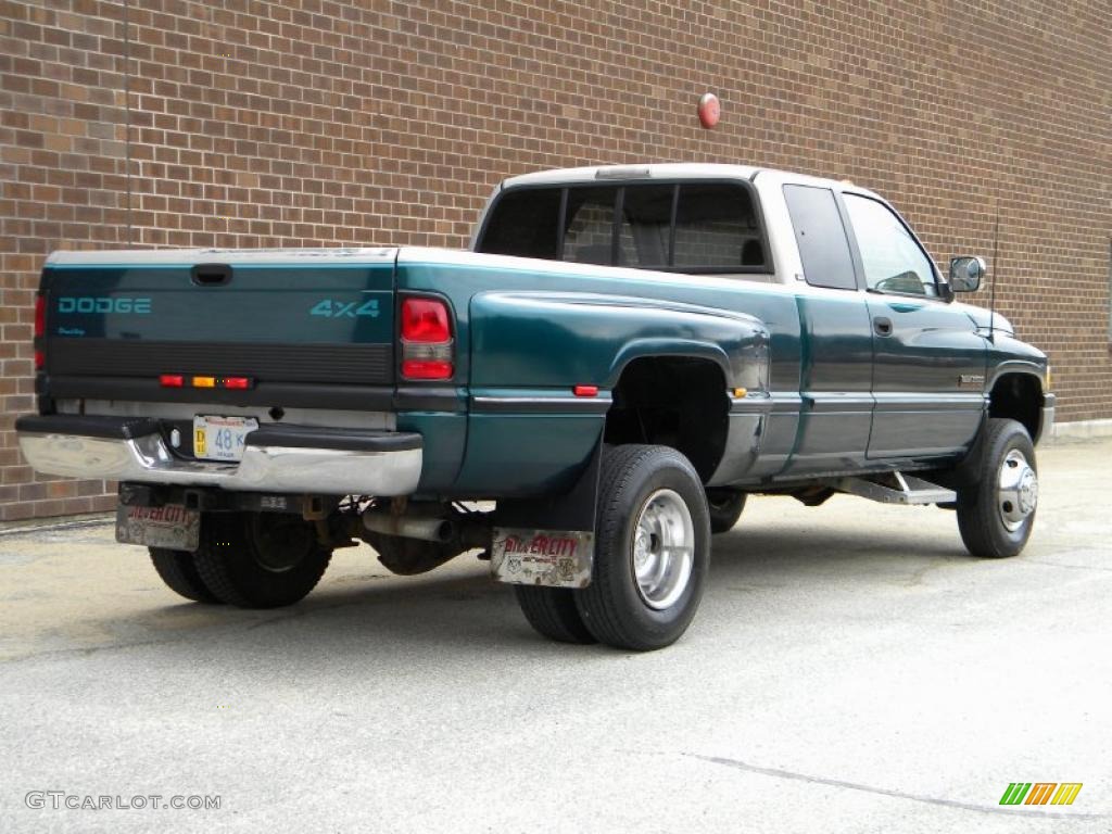 1997 Ram 3500 Laramie Extended Cab 4x4 Dually - Light Driftwood Metallic / Gray photo #10