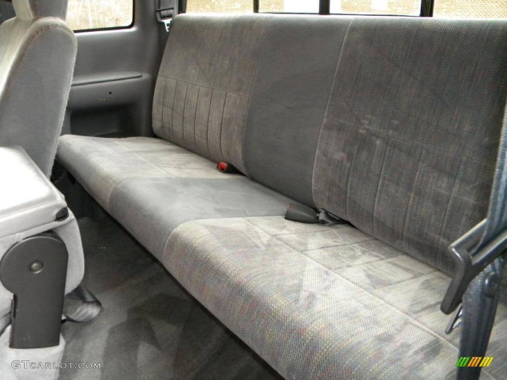 Gray Interior 1997 Dodge Ram 3500 Laramie Extended Cab 4x4 Dually Photo #40578941