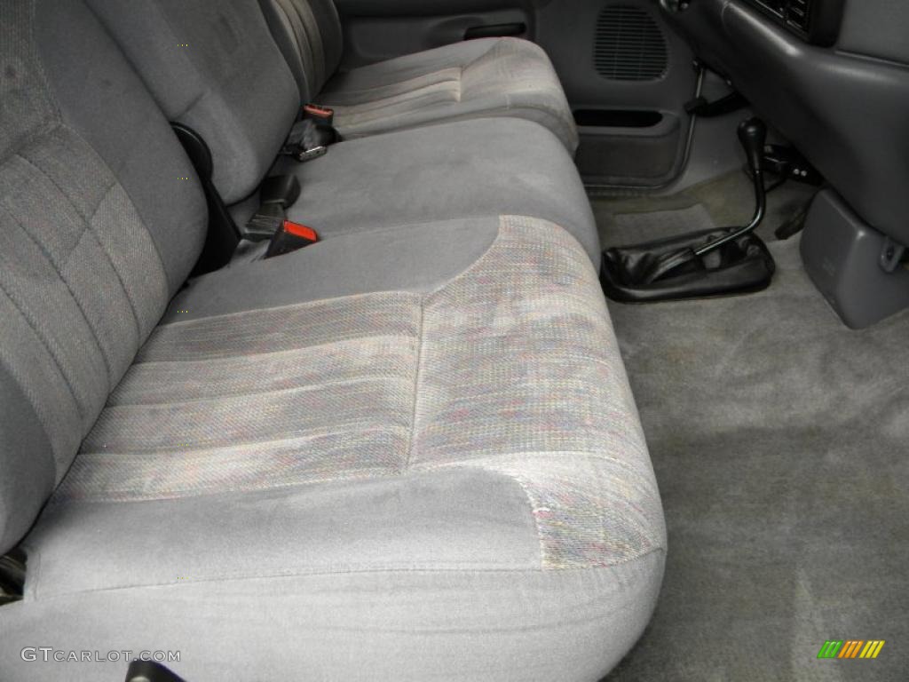 1997 Ram 3500 Laramie Extended Cab 4x4 Dually - Light Driftwood Metallic / Gray photo #34