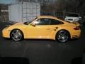 2007 Speed Yellow Porsche 911 Turbo Coupe  photo #1