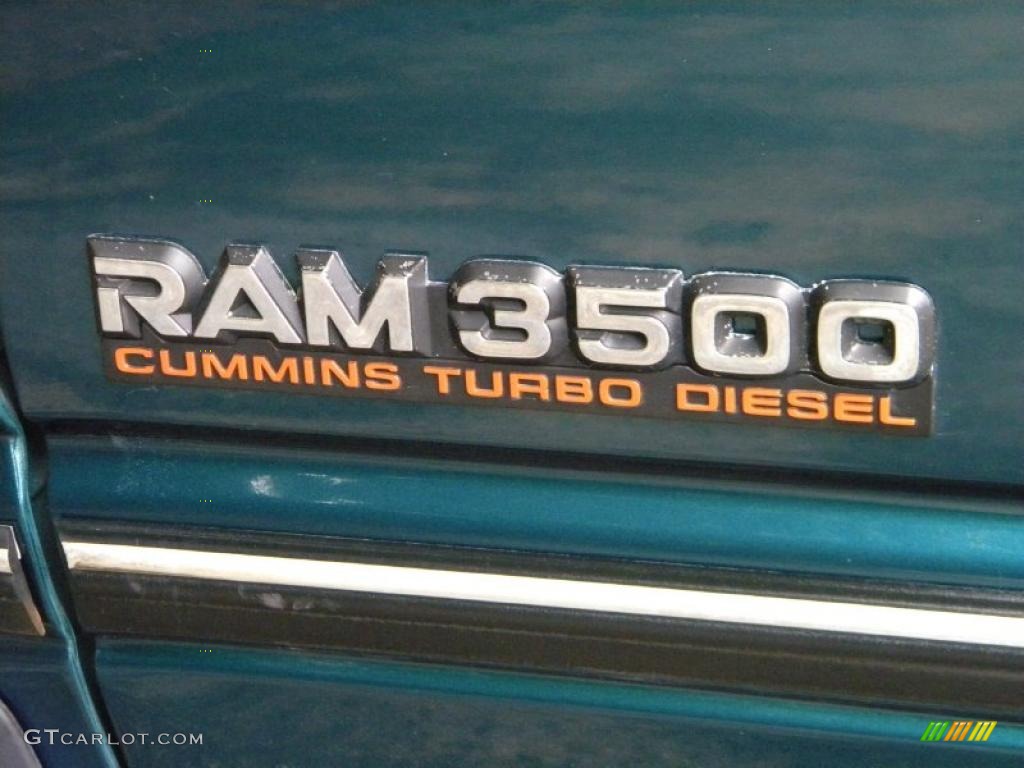 1997 Ram 3500 Laramie Extended Cab 4x4 Dually - Light Driftwood Metallic / Gray photo #45