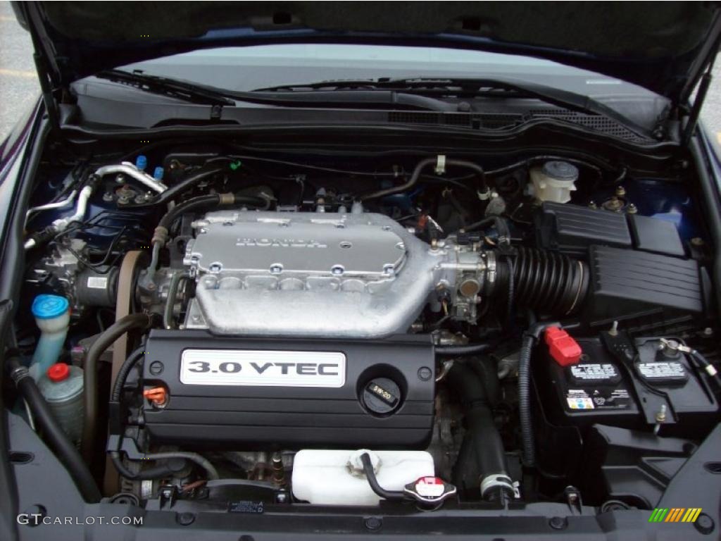 2005 Accord EX-L V6 Sedan - Eternal Blue Pearl / Gray photo #7