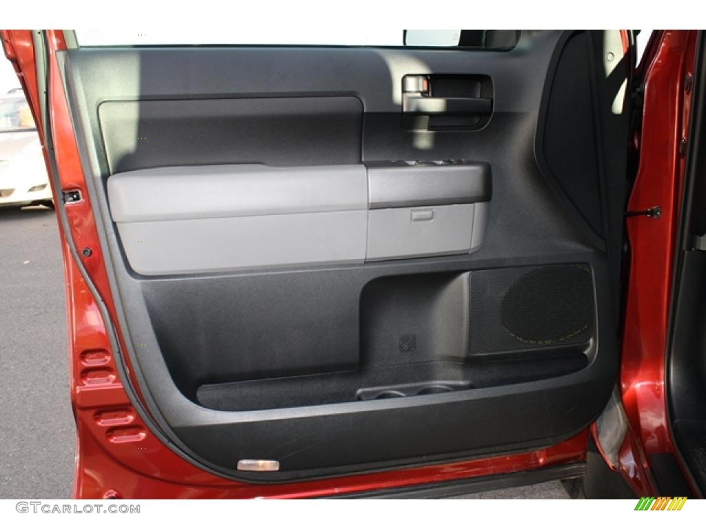 2010 Toyota Tundra Double Cab 4x4 Sand Beige Door Panel Photo #40579545