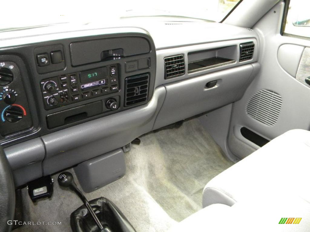 1997 Ram 3500 Laramie Extended Cab 4x4 Dually - Light Driftwood Metallic / Gray photo #65