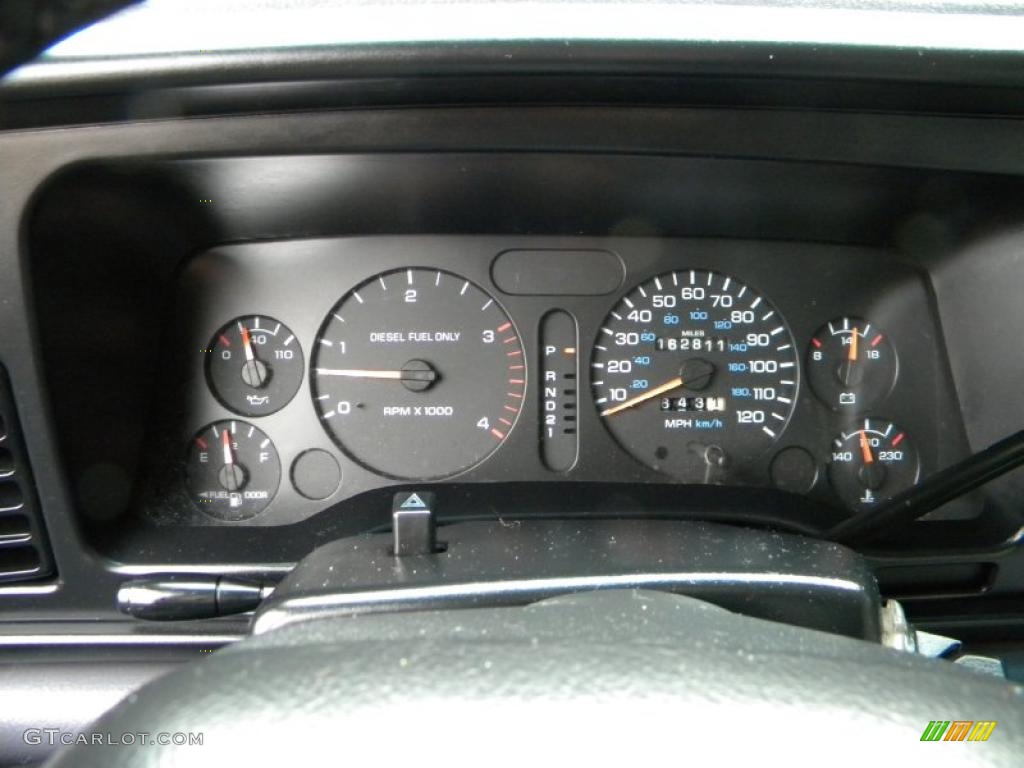1997 Dodge Ram 3500 Laramie Extended Cab 4x4 Dually Gauges Photo #40579687