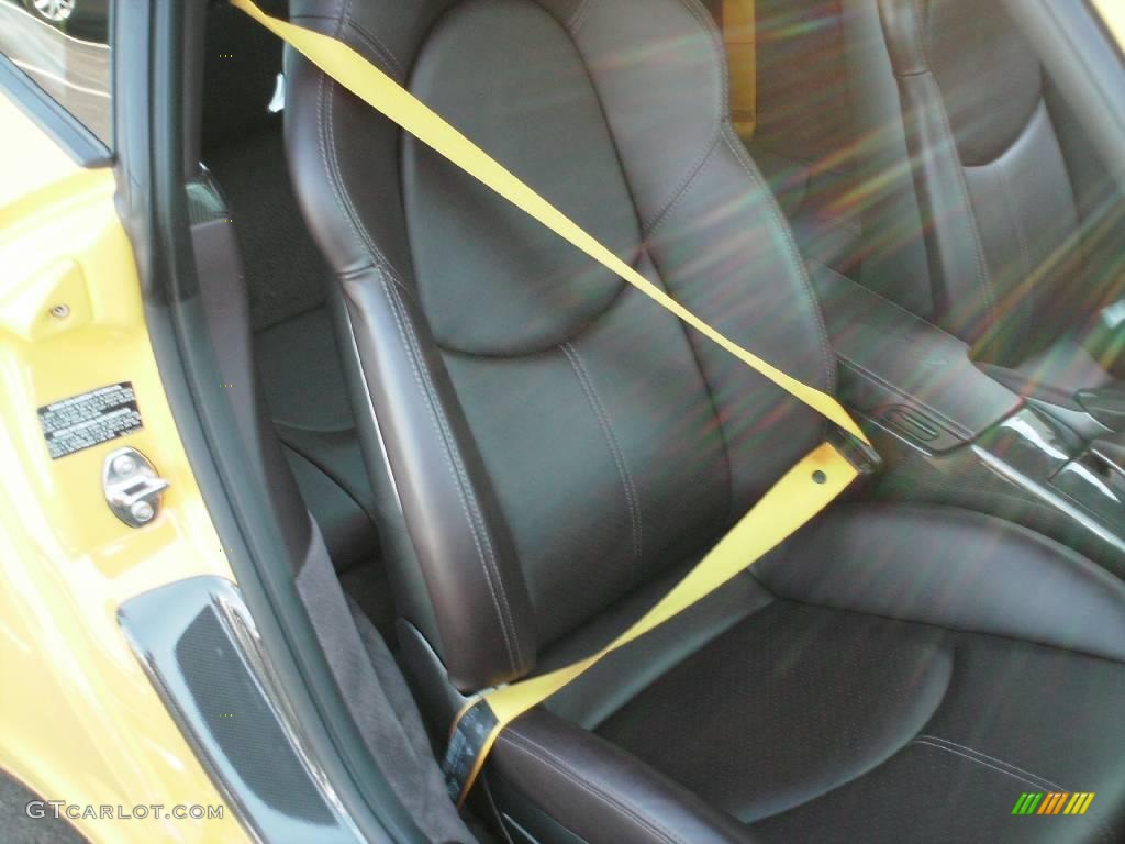 2007 911 Turbo Coupe - Speed Yellow / Natural Leather Cocoa photo #21