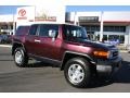 Black Cherry Pearl 2007 Toyota FJ Cruiser 4WD Exterior