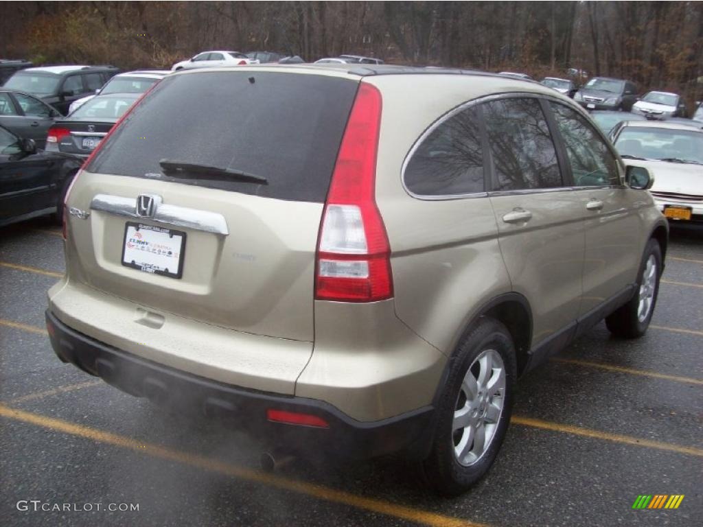 2007 CR-V EX-L 4WD - Borrego Beige Metallic / Ivory photo #23