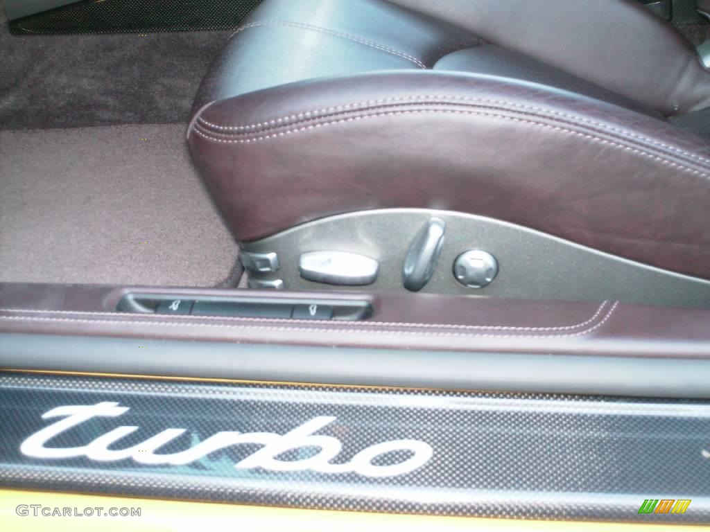 2007 911 Turbo Coupe - Speed Yellow / Natural Leather Cocoa photo #32