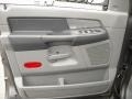 Medium Slate Gray 2007 Dodge Ram 2500 SLT Quad Cab 4x4 Door Panel