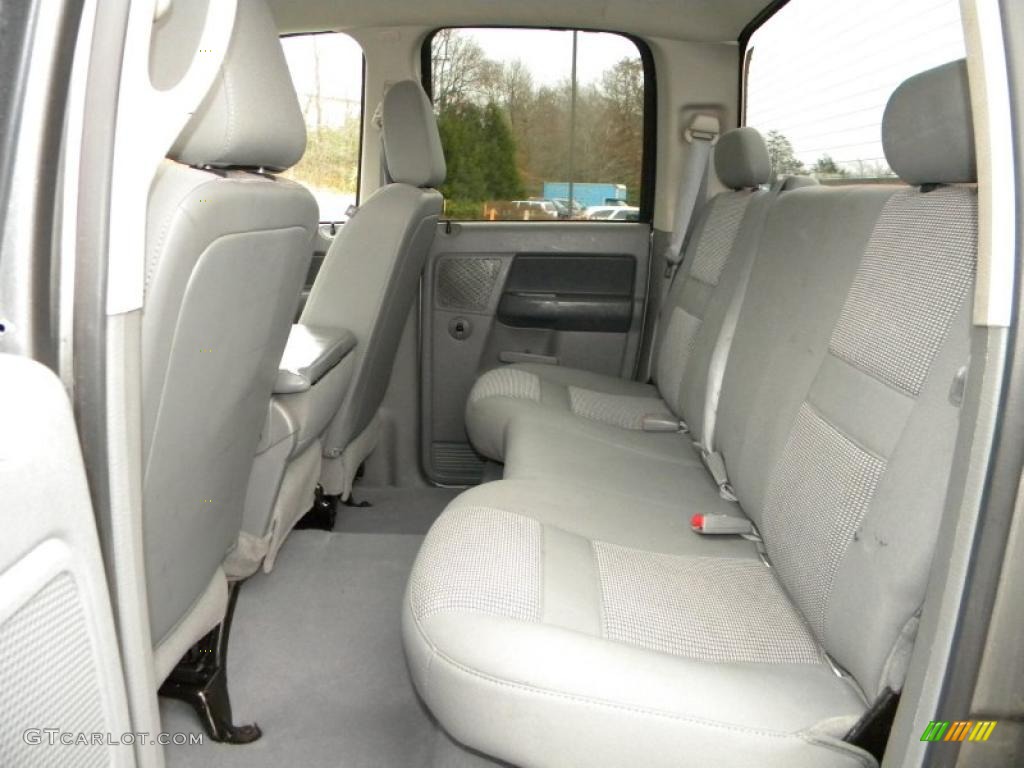 Medium Slate Gray Interior 2007 Dodge Ram 2500 SLT Quad Cab 4x4 Photo #40581281