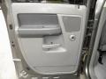 Medium Slate Gray Door Panel Photo for 2007 Dodge Ram 2500 #40581325