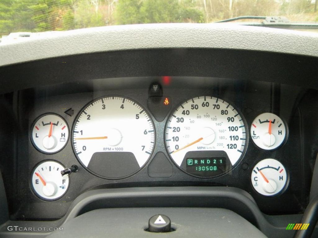 2007 Dodge Ram 2500 SLT Quad Cab 4x4 Gauges Photo #40581541