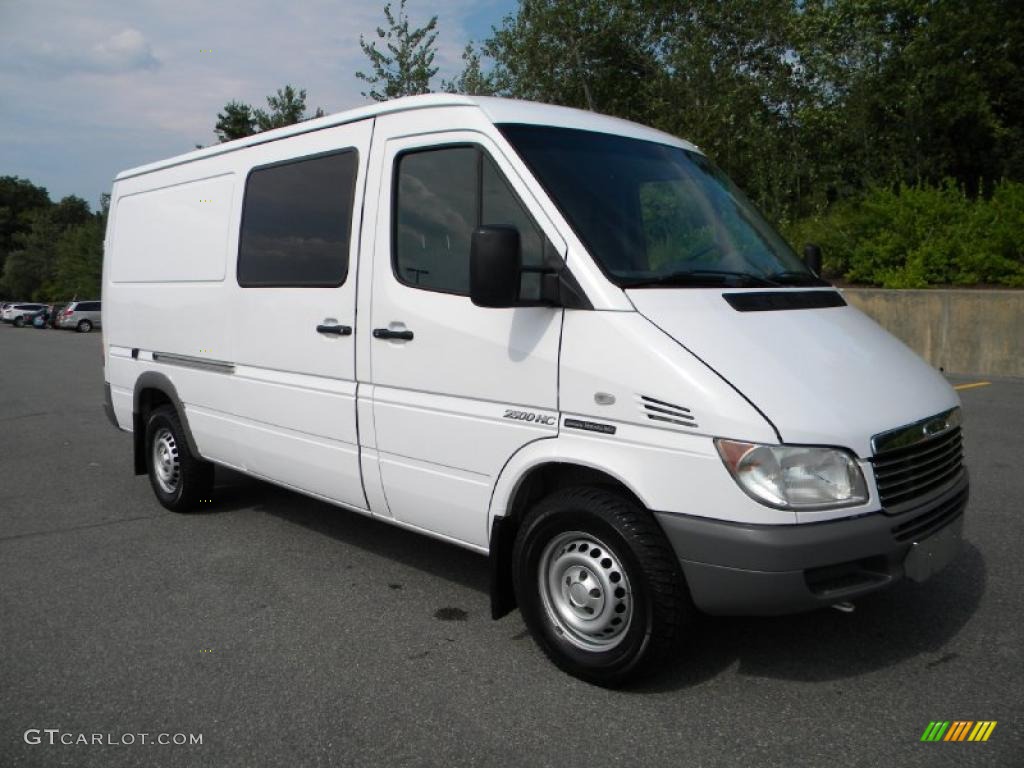 Arctic White 2003 Dodge Sprinter Van 2500 High Roof Cargo Exterior Photo #40581577