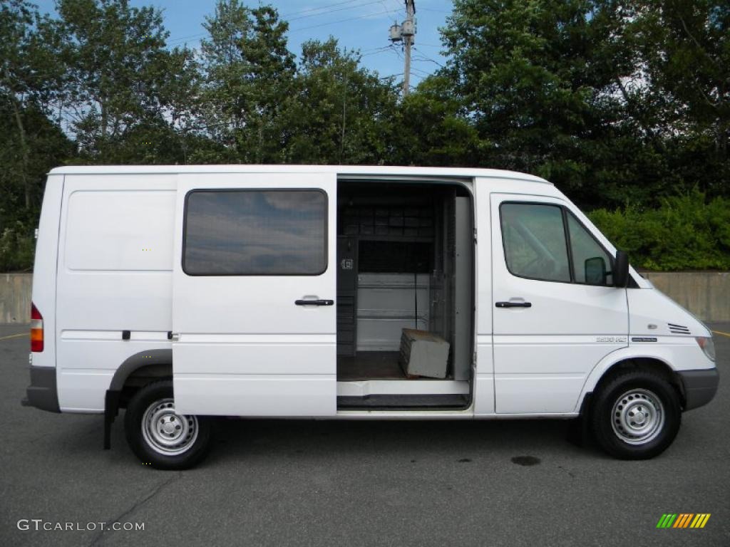 2003 Sprinter Van 2500 High Roof Cargo - Arctic White / Gray photo #5