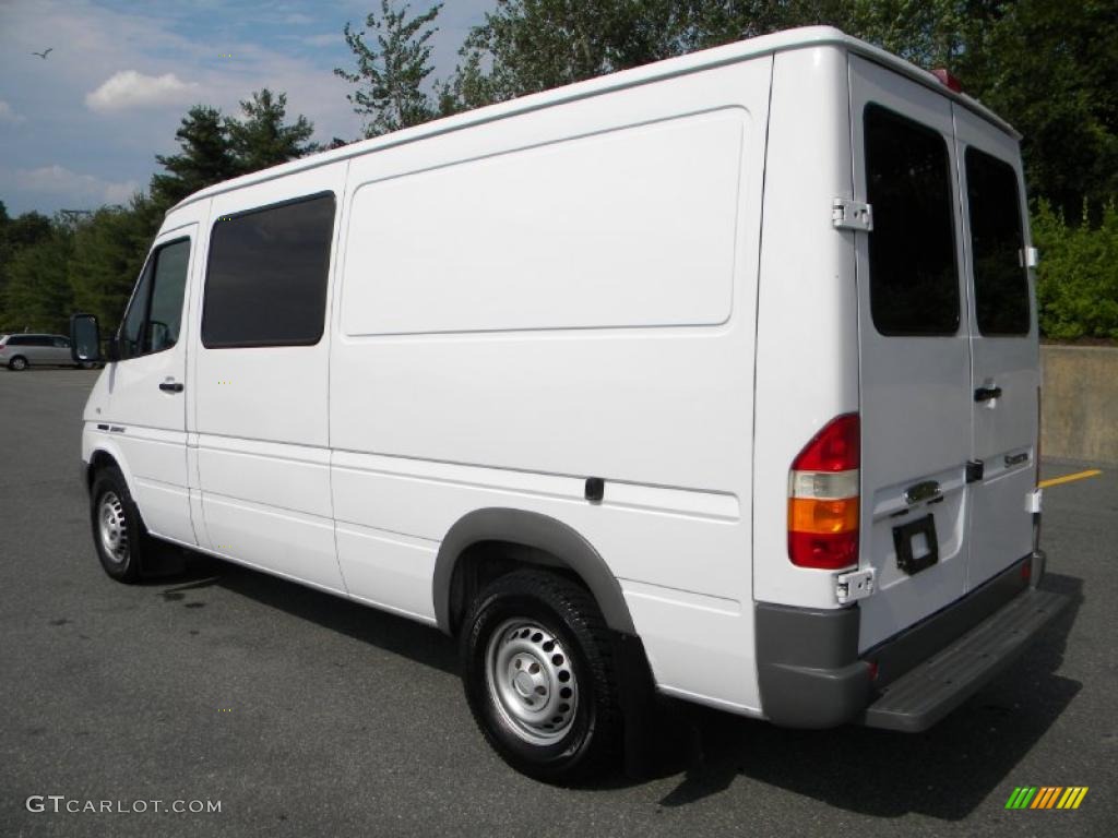 2003 Sprinter Van 2500 High Roof Cargo - Arctic White / Gray photo #6