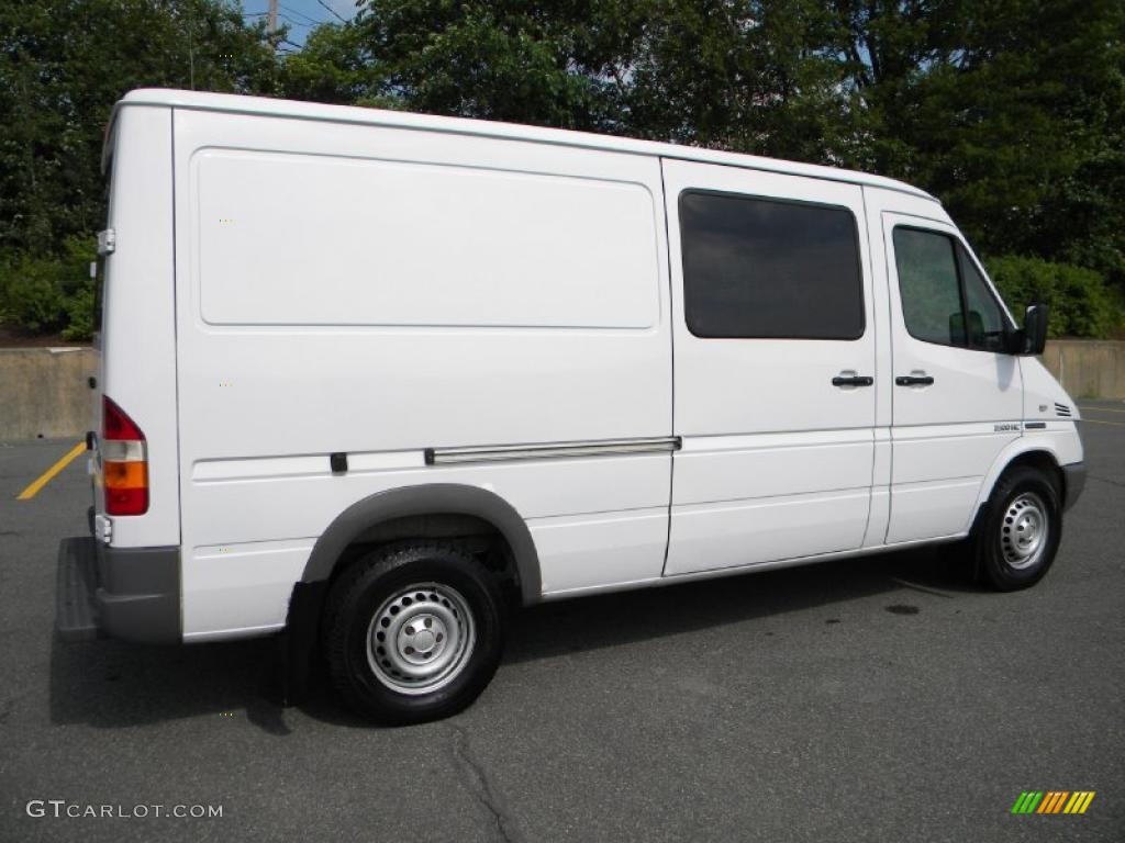 Arctic White 2003 Dodge Sprinter Van 2500 High Roof Cargo Exterior Photo #40581721