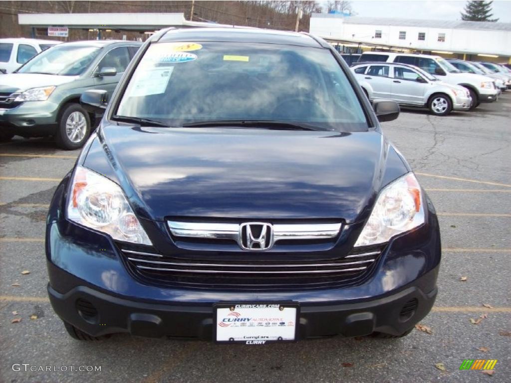 2008 CR-V EX 4WD - Royal Blue Pearl / Gray photo #3