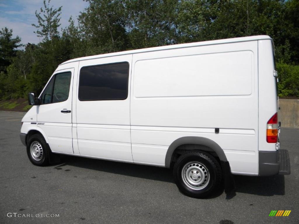 2003 Sprinter Van 2500 High Roof Cargo - Arctic White / Gray photo #12