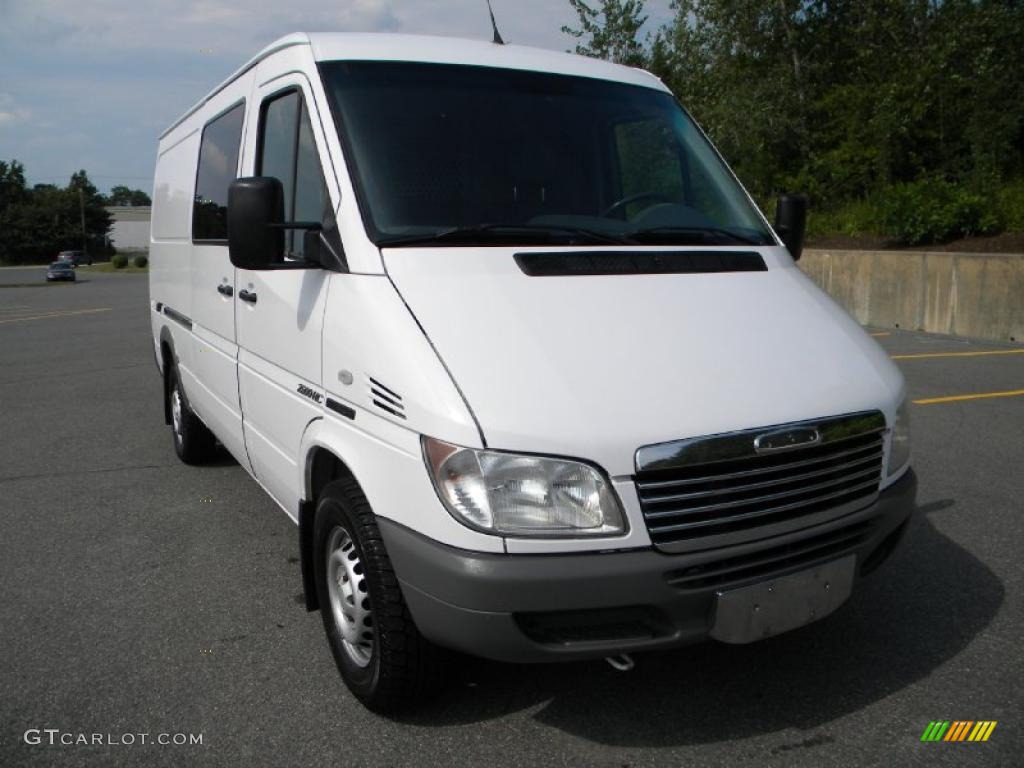 2003 Sprinter Van 2500 High Roof Cargo - Arctic White / Gray photo #13