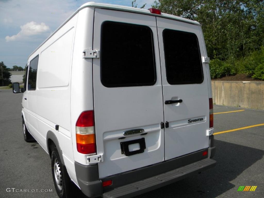 2003 Sprinter Van 2500 High Roof Cargo - Arctic White / Gray photo #19