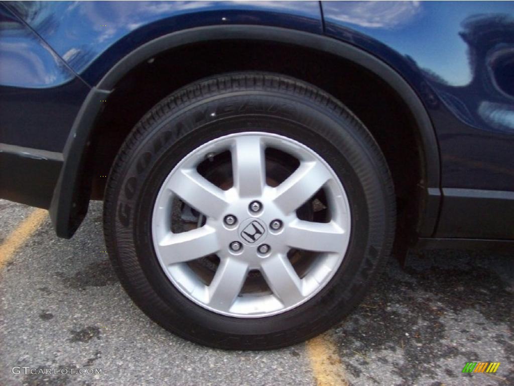 2008 CR-V EX 4WD - Royal Blue Pearl / Gray photo #10