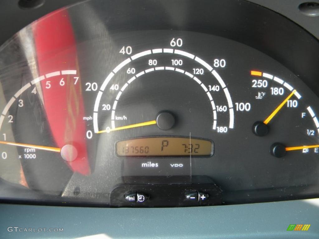 2003 Dodge Sprinter Van 2500 High Roof Cargo Gauges Photo #40582485