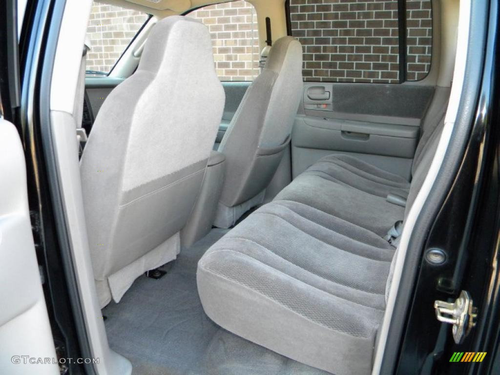Dark Slate Gray Interior 2002 Dodge Dakota Sport Quad Cab 4x4 Photo #40583057