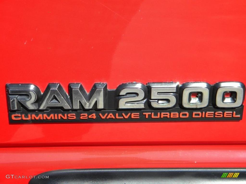 2001 Dodge Ram 2500 ST Quad Cab 4x4 Marks and Logos Photo #40584013
