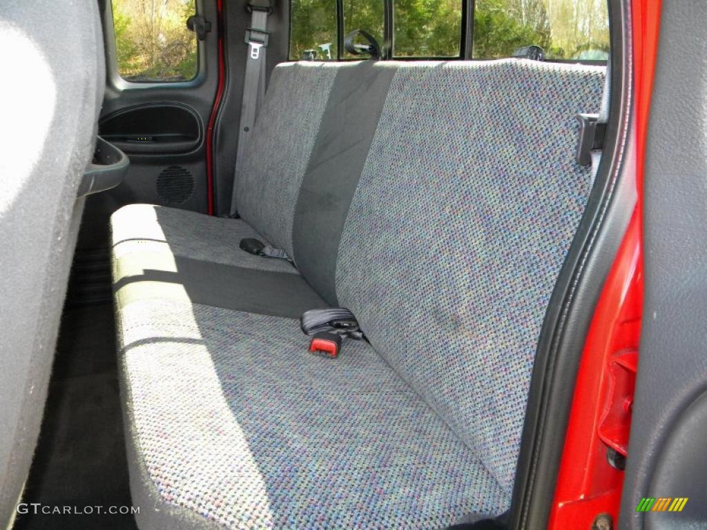Mist Gray Interior 2001 Dodge Ram 2500 ST Quad Cab 4x4 Photo #40584324