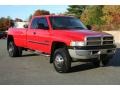 Flame Red - Ram 3500 SLT Quad Cab 4x4 Dually Photo No. 2